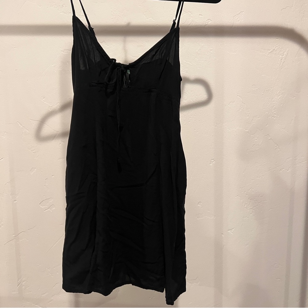 Black summer dress